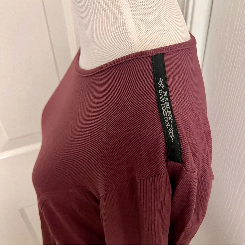 Harley Davidson Ribbed Long Sleeve Tee D4